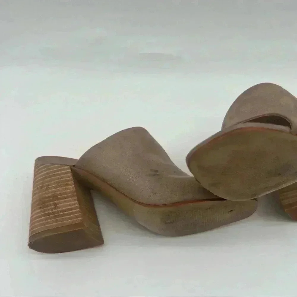 BP. | Callum Open-Toe Mule | Tan | Size 5 - Picture 9 of 11